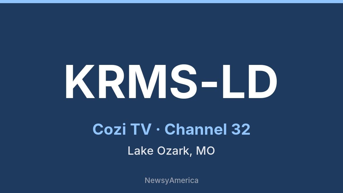 KRMS-LD – Cozi TV 32 Lake Ozark