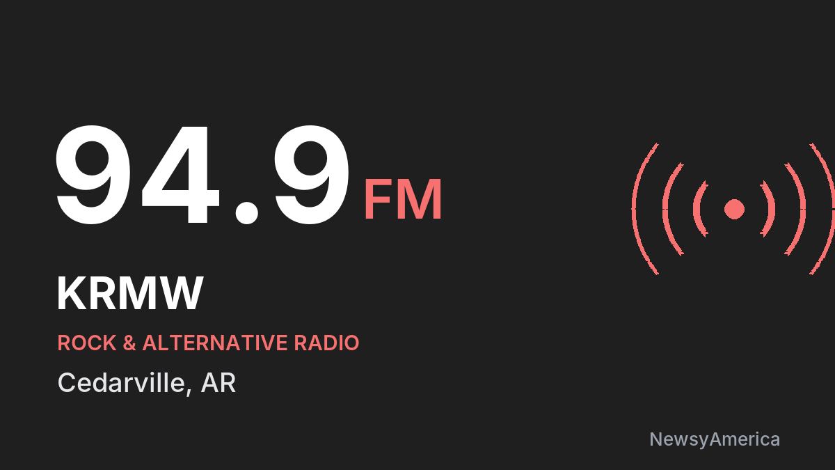 KRMW 94.9 FM – Cedarville