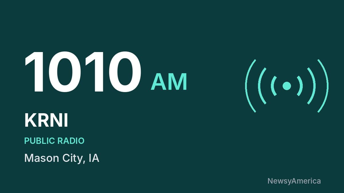 KRNI 1010 AM – Mason City