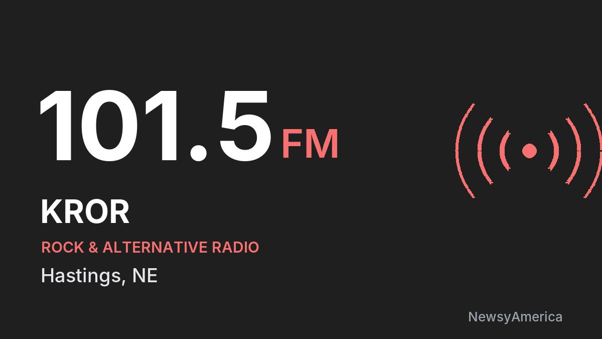 KROR 101.5 FM – Hastings