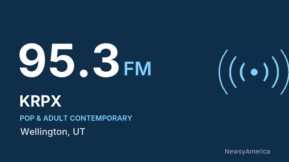 KRPX 95.3 FM – Wellington