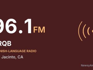 KRQB 96.1 FM, San Jacinto, CA