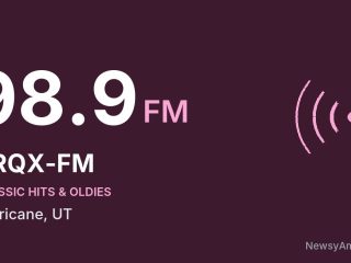 KRQX-FM 98.9 FM, Hurricane, UT