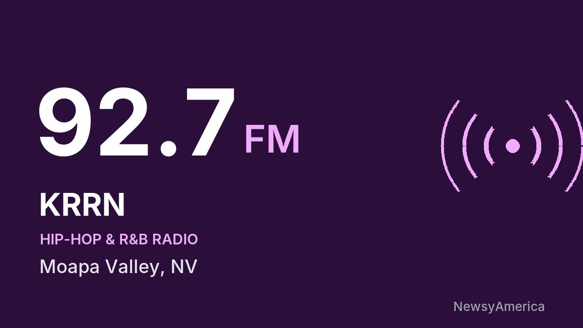 KRRN 92.7 FM – Moapa Valley