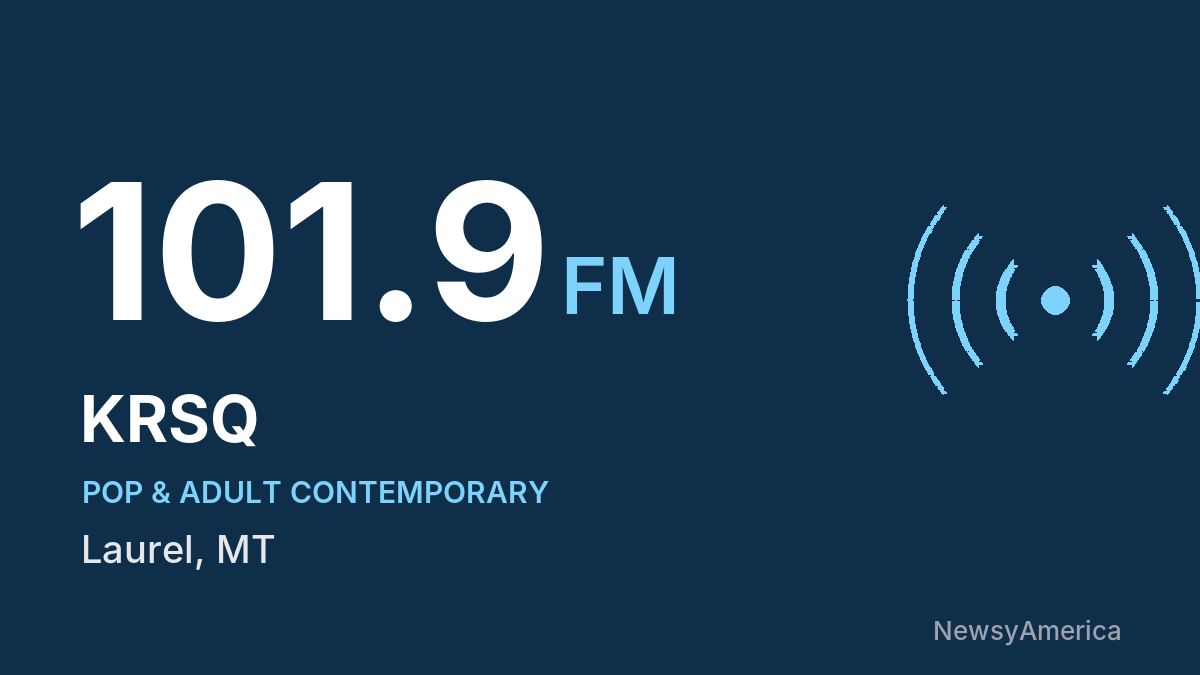 KRSQ 101.9 FM – Laurel