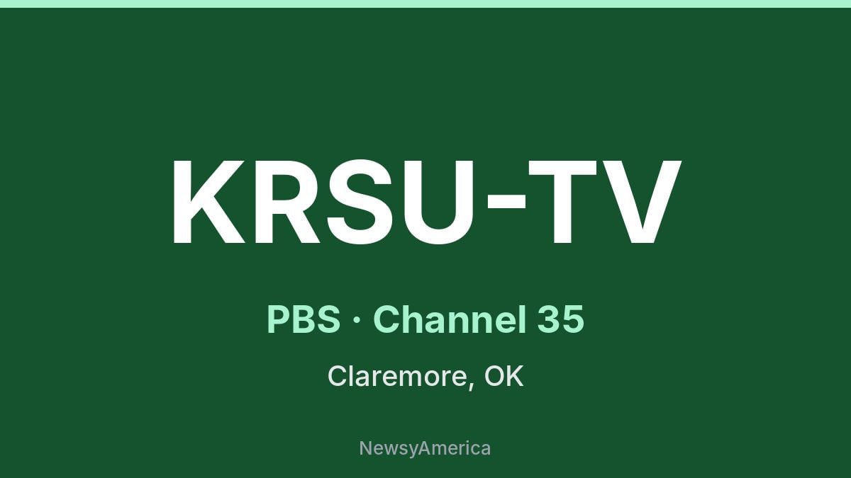 KRSU-TV – PBS 35 Tulsa