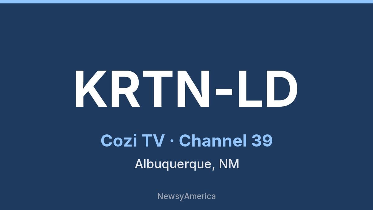 KRTN-LD – Cozi TV 39 Albuquerque