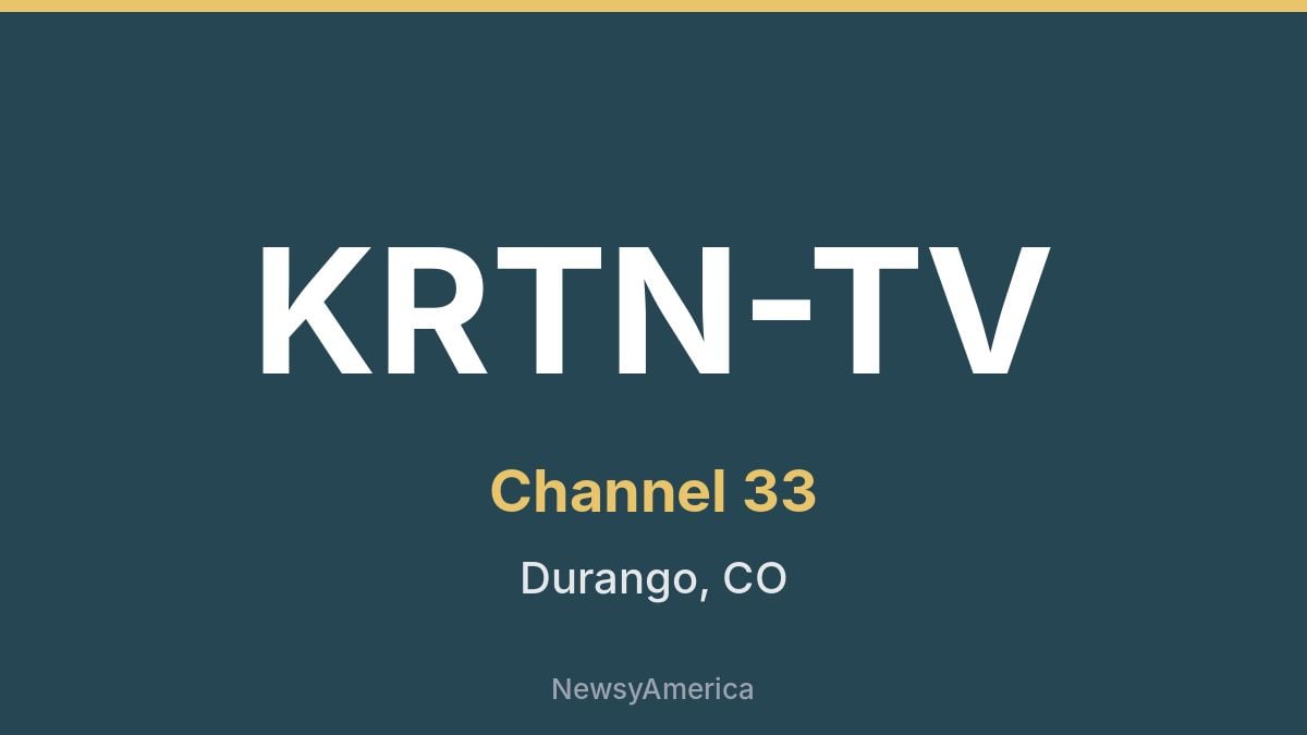 KRTN-TV – Channel 33 Albuquerque