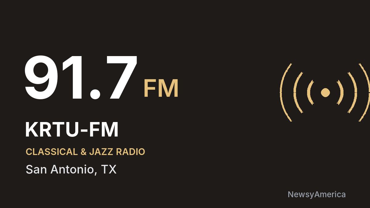 KRTU-FM 91.7 FM – San Antonio