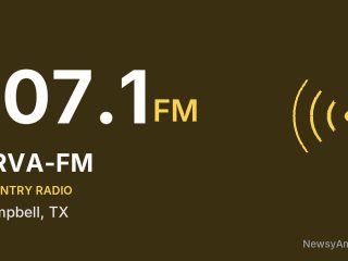KRVA-FM 107.1 FM, Campbell, TX