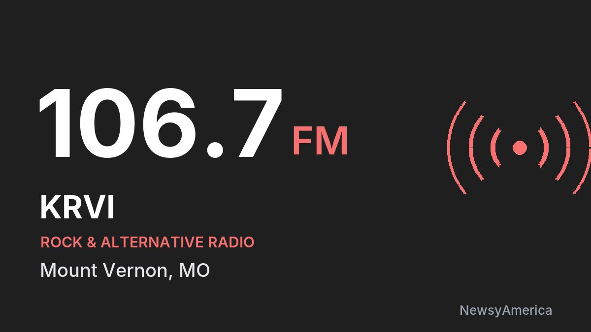 KRVI 106.7 FM – Mount Vernon