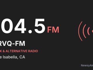 KRVQ-FM 104.5 FM, Lake Isabella, CA