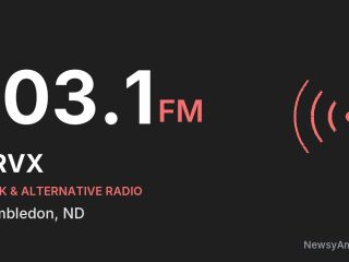 KRVX 103.1 FM, Wimbledon, ND