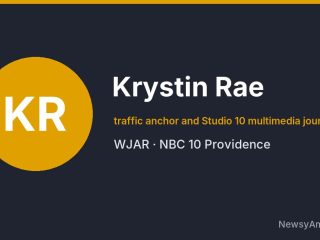Krystin Rae, traffic anchor and Studio 10 multimedia journalist, WJAR