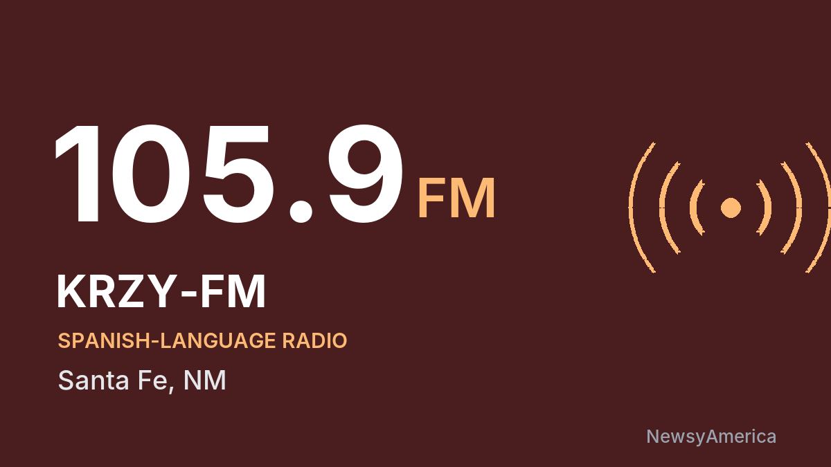 KRZY-FM 105.9 FM – Santa Fe