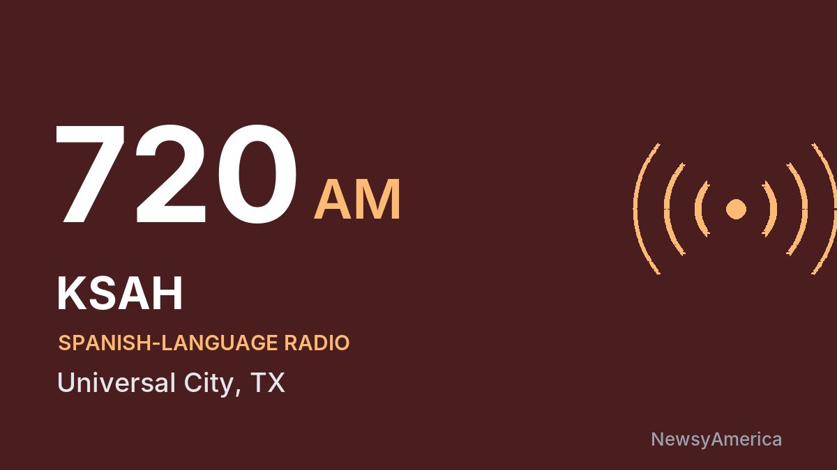 KSAH 720 AM – Universal City