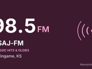 KSAJ-FM 98.5 FM, Burlingame, KS