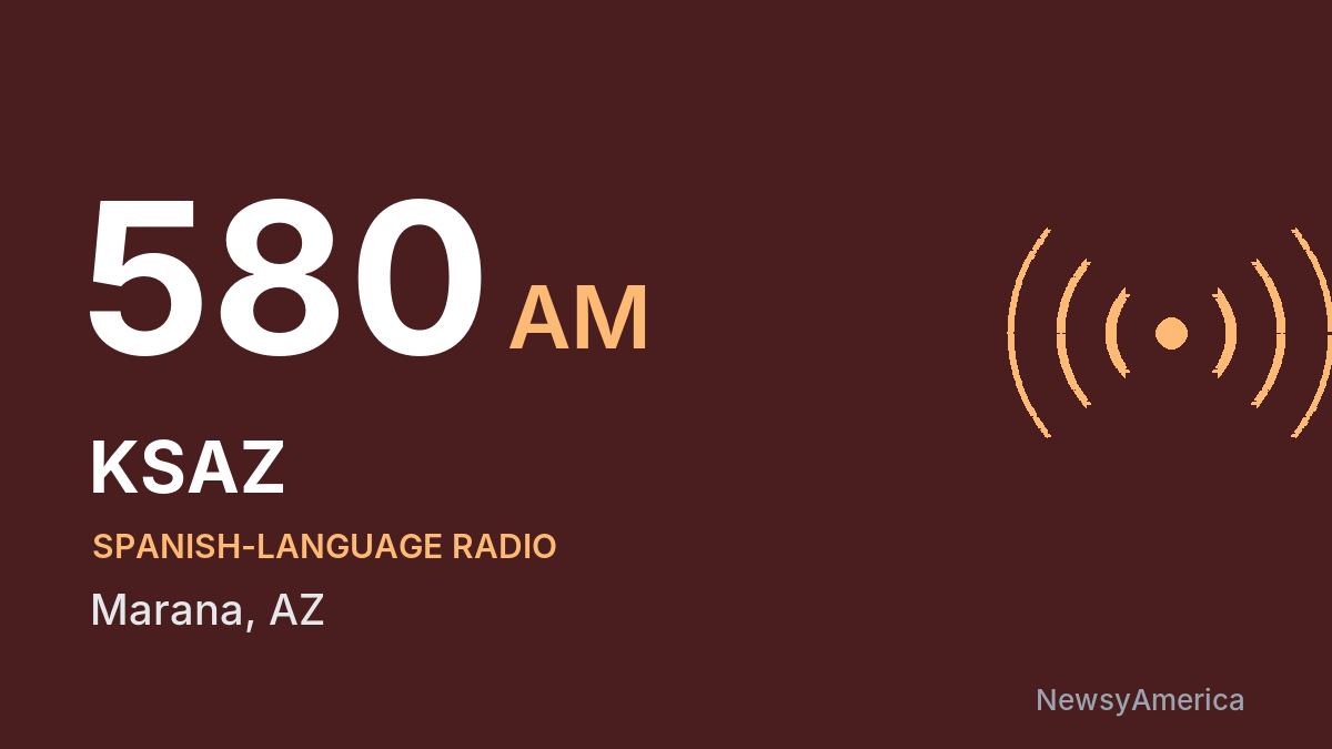 KSAZ 580 AM – Marana