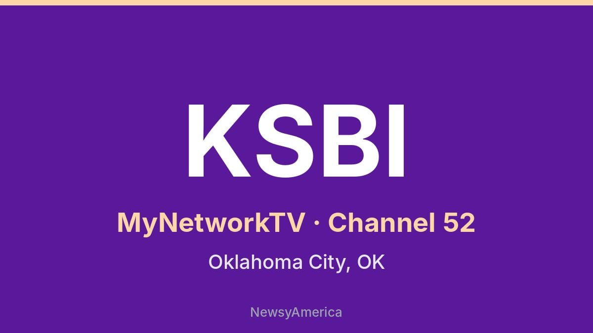 KSBI – MyNetworkTV 52 Oklahoma City