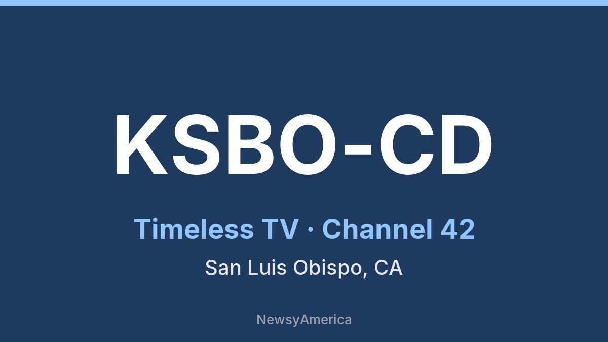 KSBO-CD – Timeless TV 42 Santa Barbara