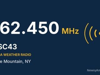 KSC43 NOAA Weather Radio 162.450 MHz, Gore Mountain, NY