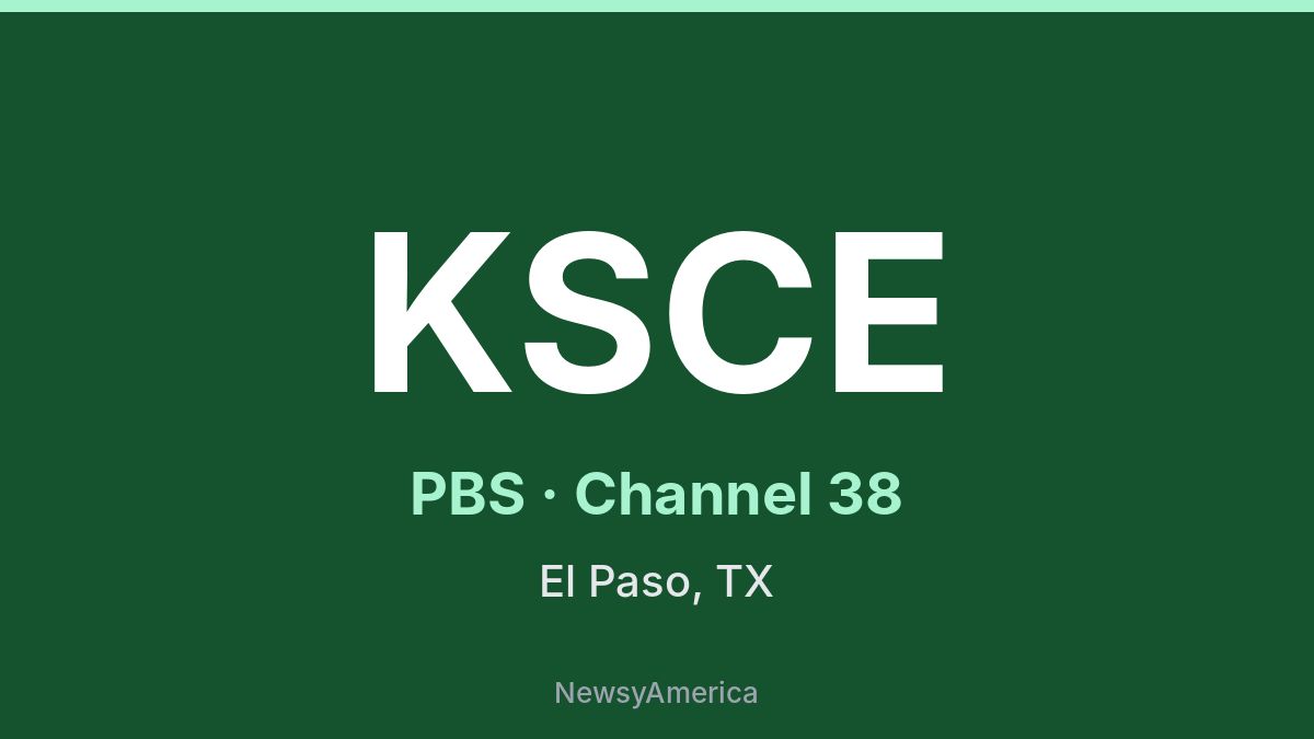 KSCE – PBS 38 El Paso
