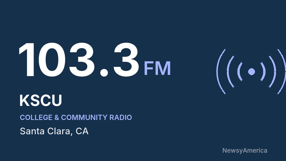 KSCU 103.3 FM – Santa Clara