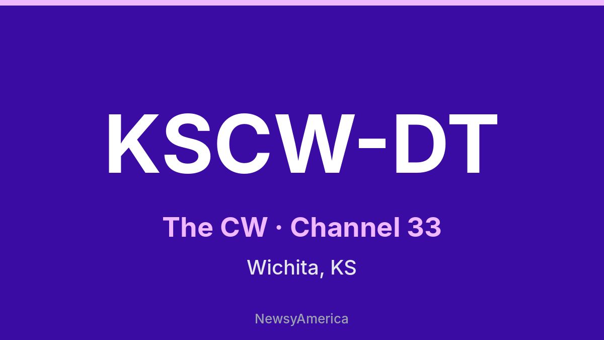 KSCW-DT – The CW 33 Wichita