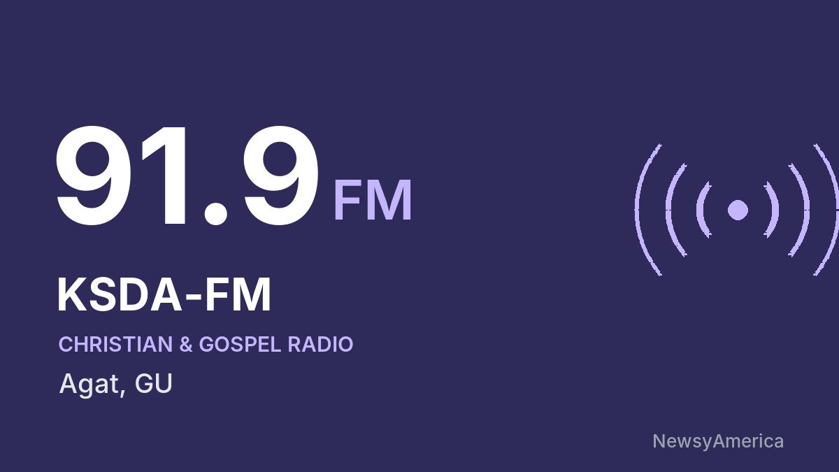 KSDA-FM 91.9 FM – Agat