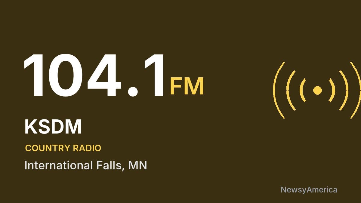 KSDM 104.1 FM – International Falls