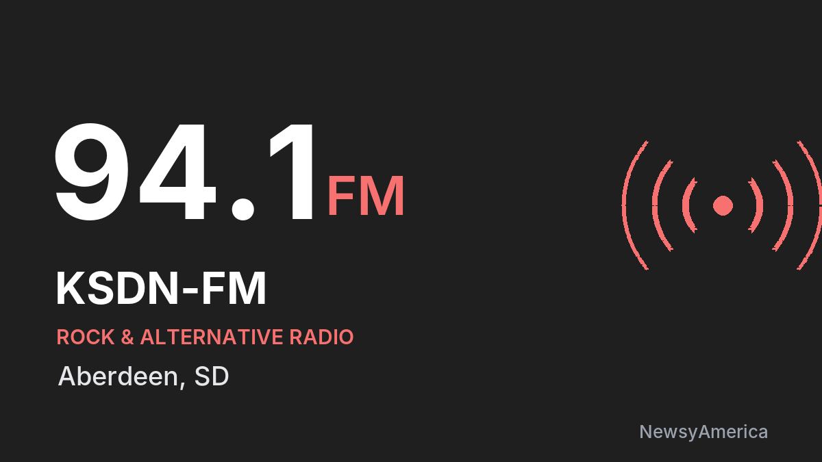 KSDN-FM 94.1 FM – Aberdeen