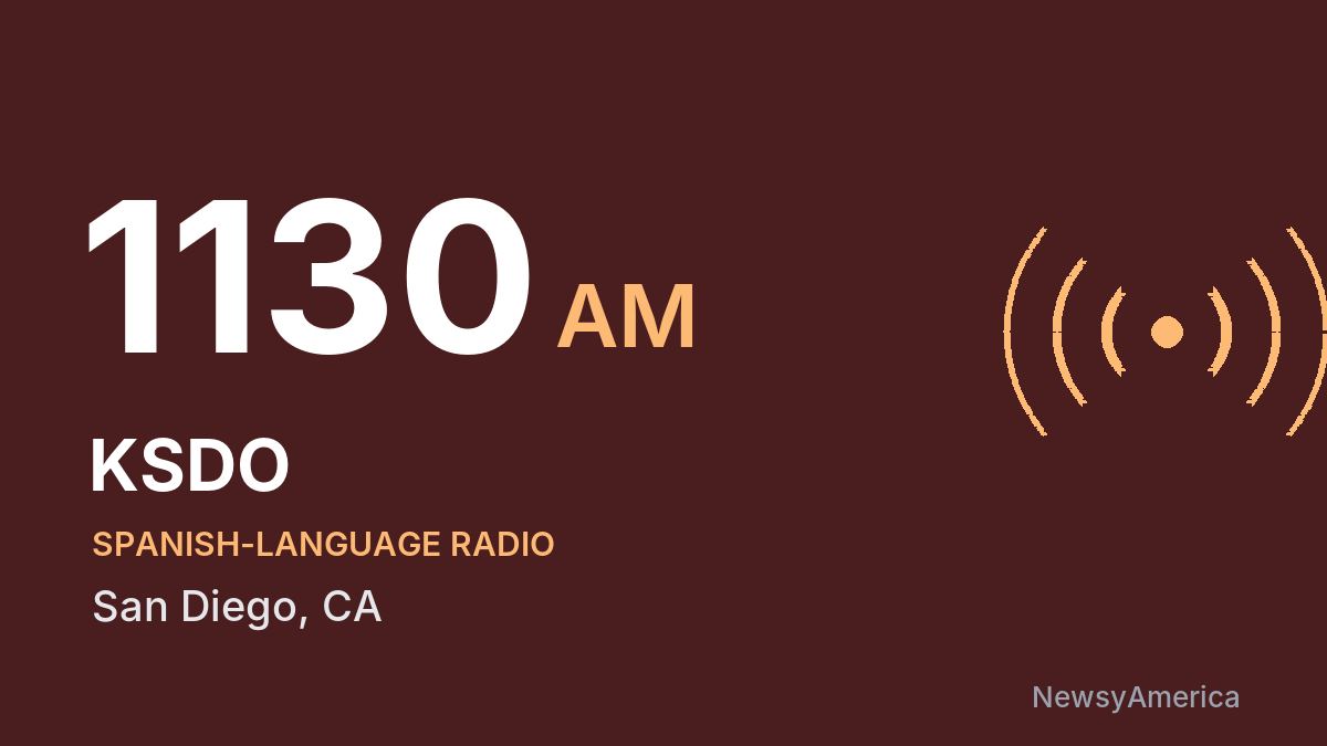 KSDO 1130 AM – San Diego