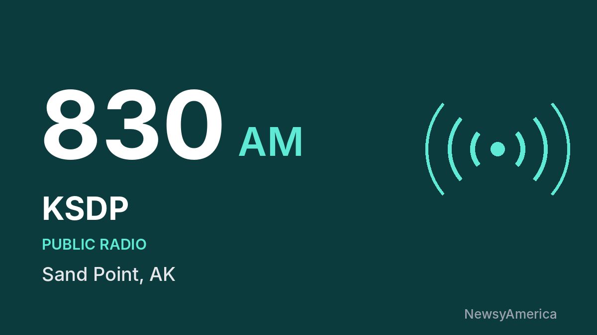 KSDP 830 AM – Sand Point