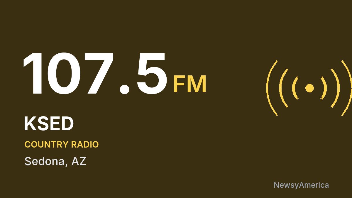 KSED 107.5 FM – Sedona