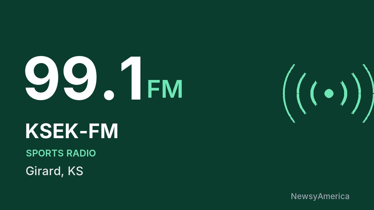 KSEK-FM 99.1 FM – Girard