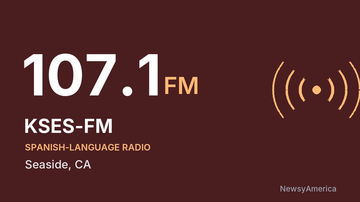 KSES-FM 107.1 FM – Seaside