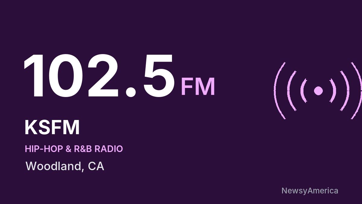 KSFM 102.5 FM – Woodland