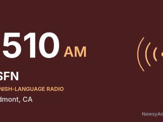 KSFN 1510 AM, Piedmont, CA