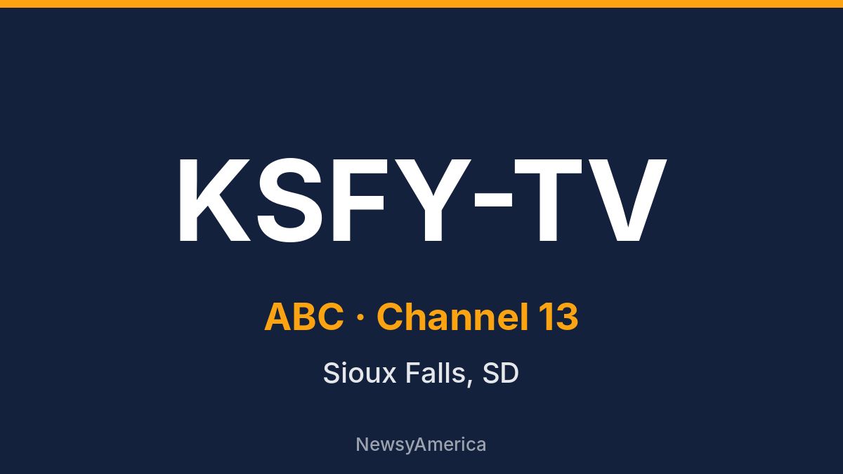 KSFY-TV – ABC 13 Sioux Falls
