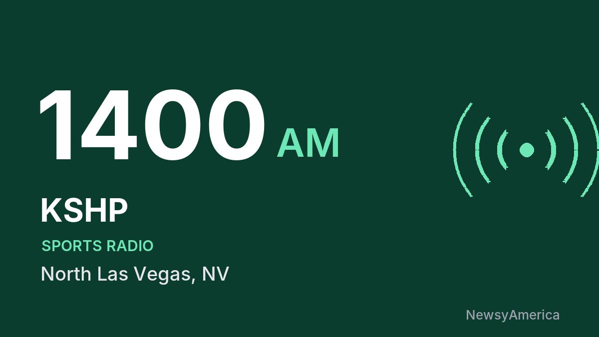 KSHP 1400 AM – North Las Vegas