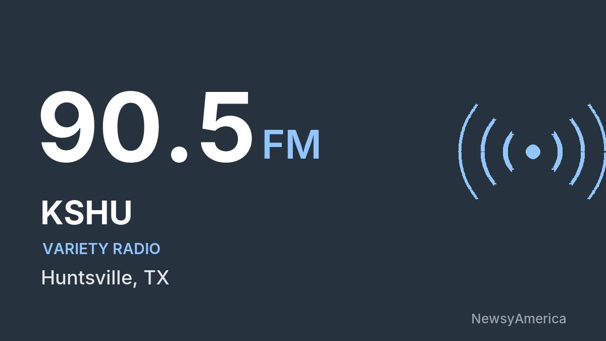 KSHU 90.5 FM – Huntsville