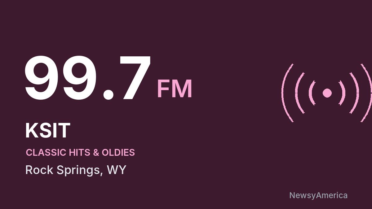 KSIT 99.7 FM – Rock Springs