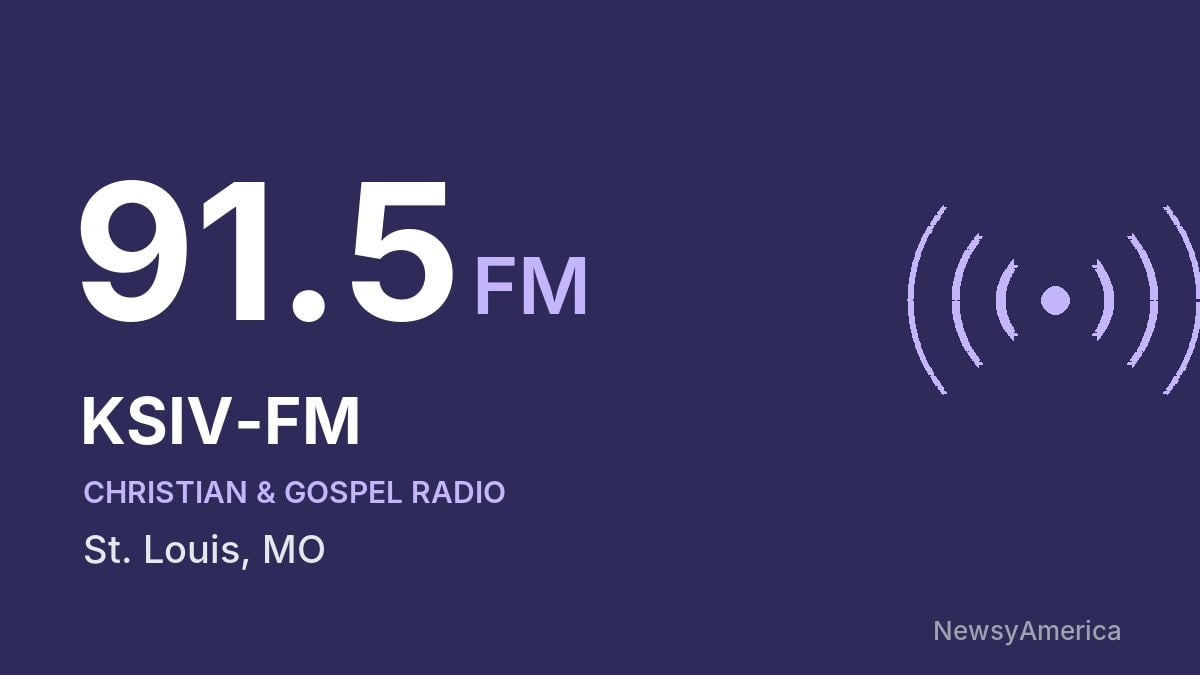 KSIV-FM 91.5 FM – St. Louis