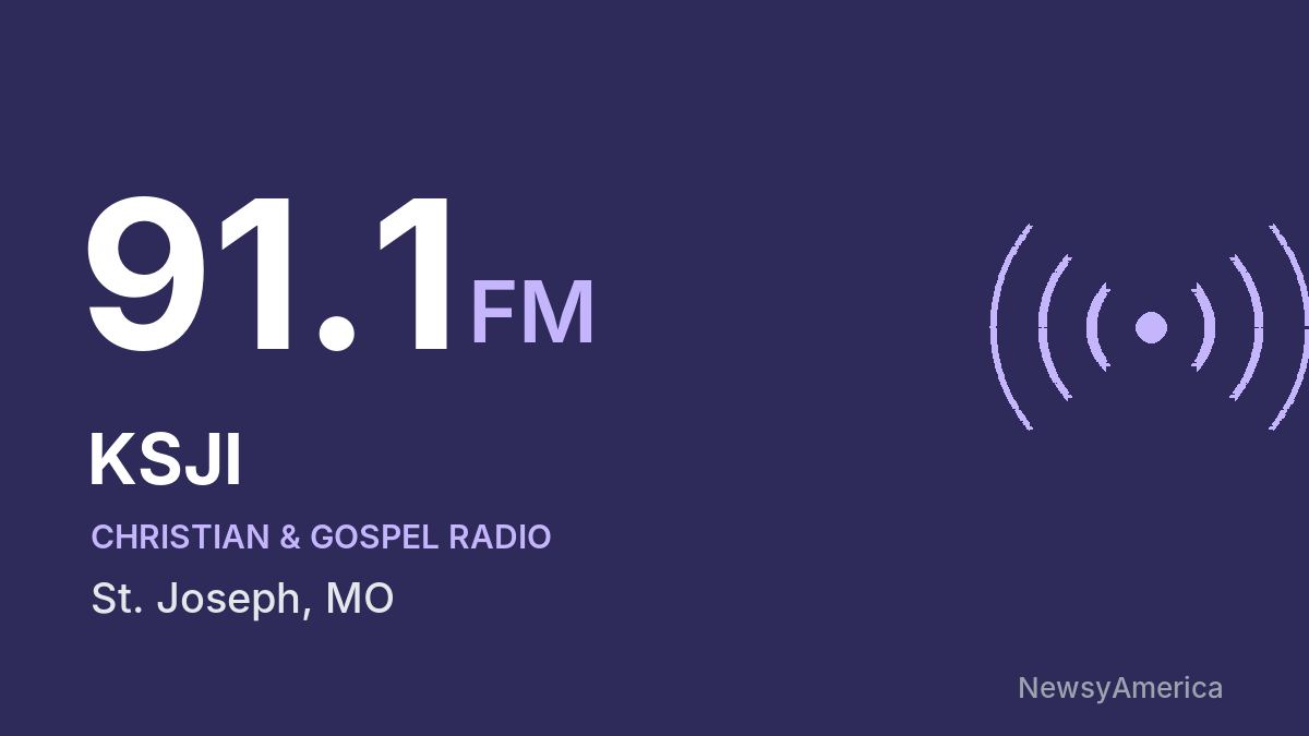 KSJI 91.1 FM – St. Joseph