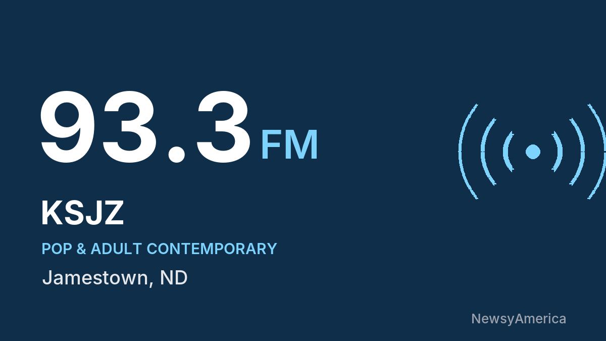 KSJZ 93.3 FM – Jamestown