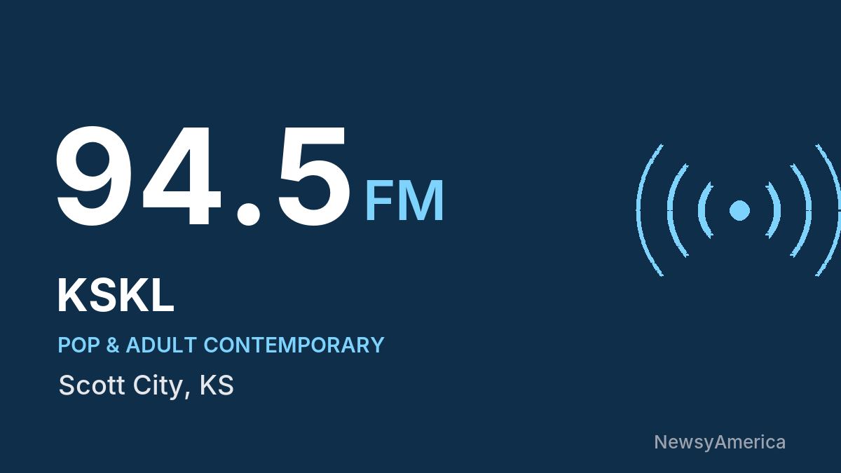 KSKL 94.5 FM – Scott City