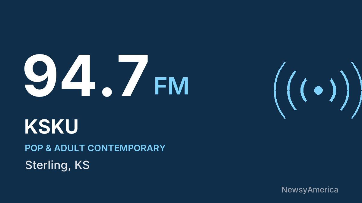KSKU 94.7 FM – Sterling