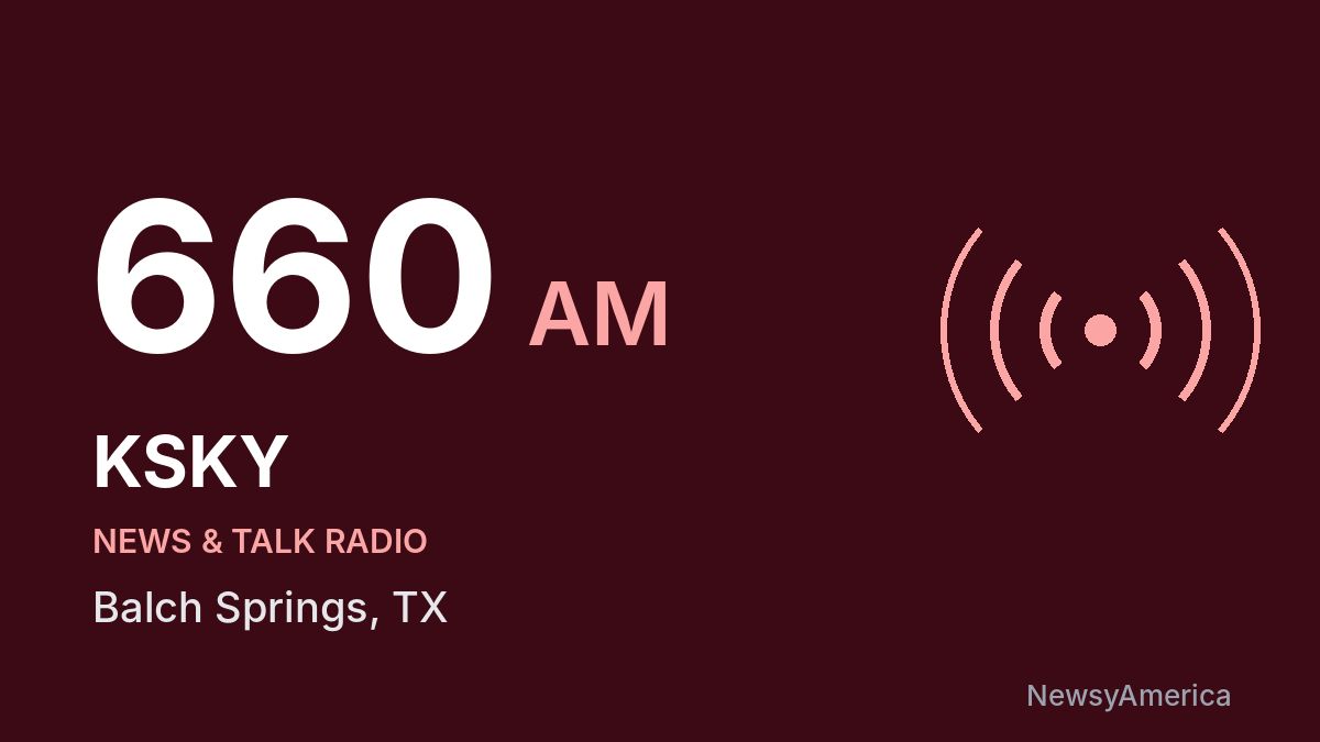 KSKY 660 AM – Balch Springs