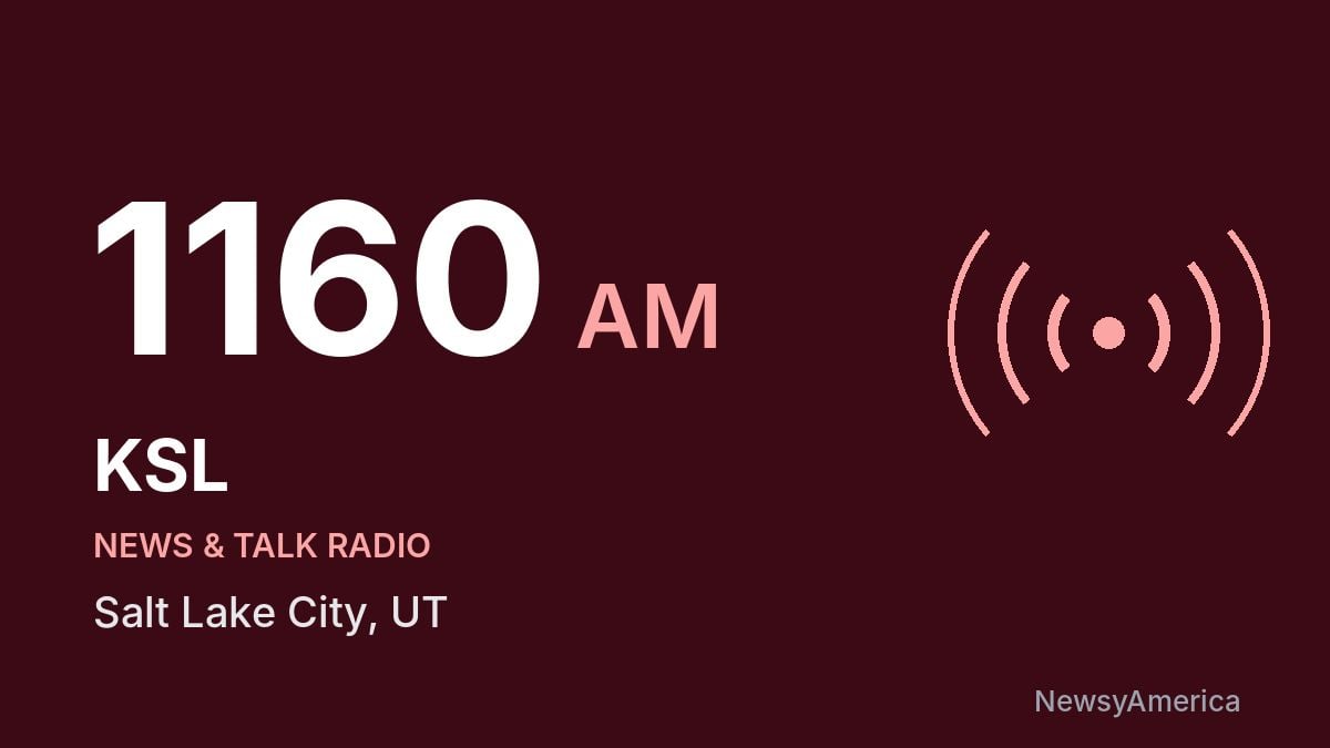 KSL 1160 AM – Salt Lake City