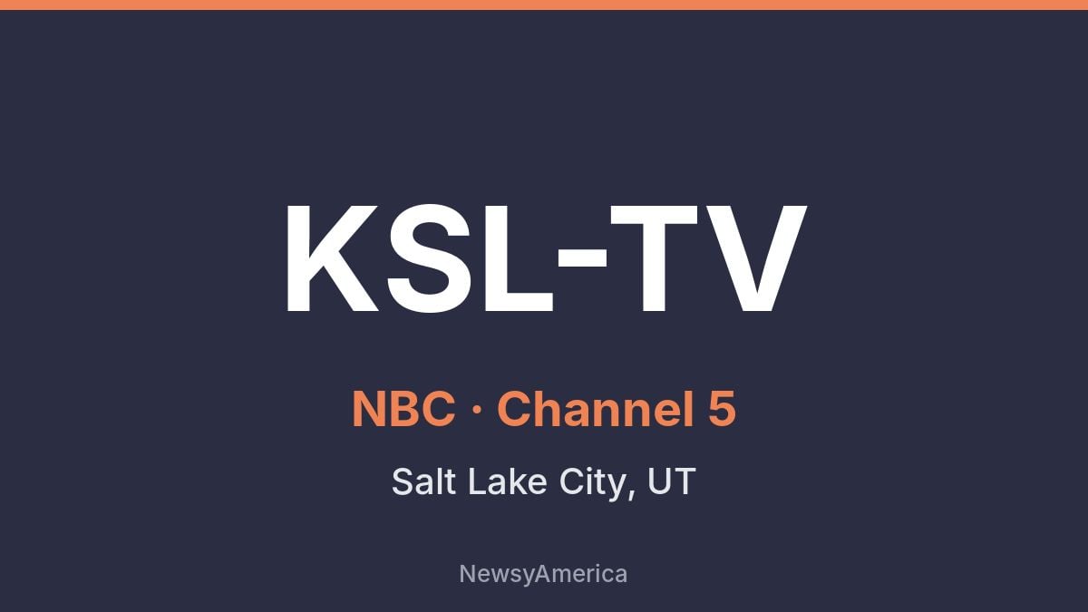 KSL-TV – NBC 5 Salt Lake City